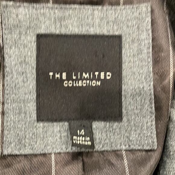 The Limited Collection Heathered Grey Blazer  Women's 14 - Picture 5 of 7